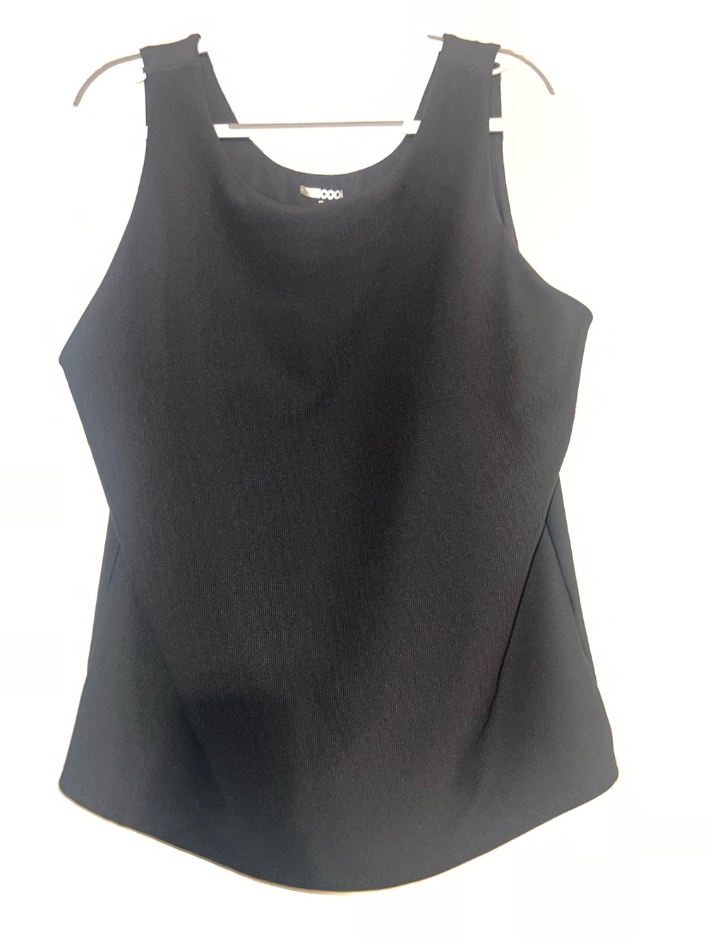 32 Degrees Black Scoop Neck Sleeveless Tank Top